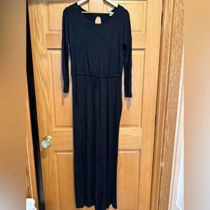 BEESON RIVER Black Long Sleeve Jumpsuit